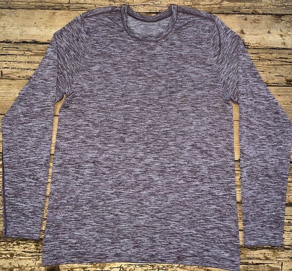 Lululemon Other - Lululemon Swiftly Tech Long Sleeve 2.0 Mens M Wee Are From Space Black Cherry